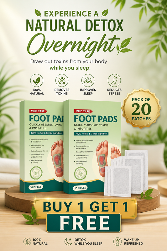 Trendora Premium Natural Detox Foot Patches (pack of 20) BUY 1 GET 1 FREE