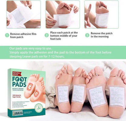 Trendora Premium Natural Detox Foot Patches (pack of 20) BUY 1 GET 1 FREE