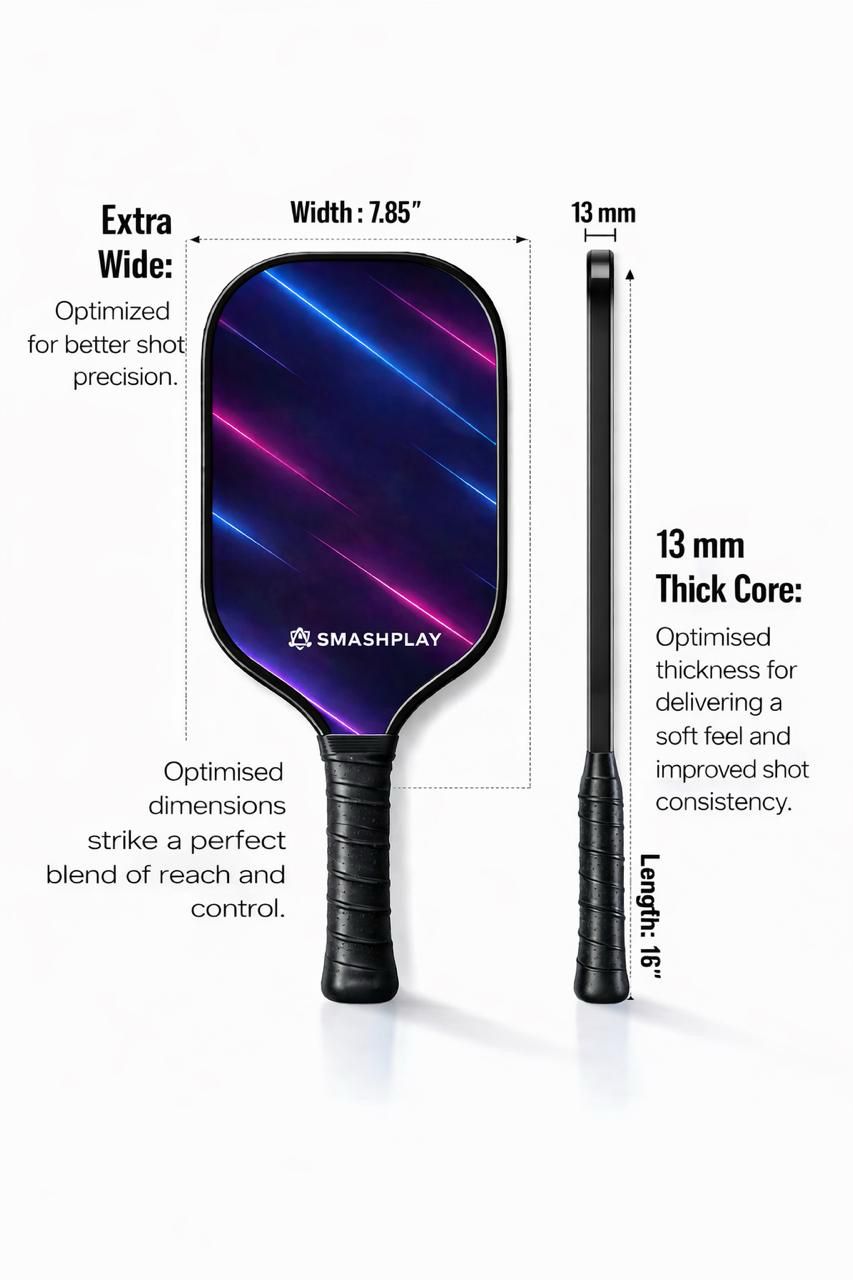Premium Carbon Fibre Pickleball Paddle